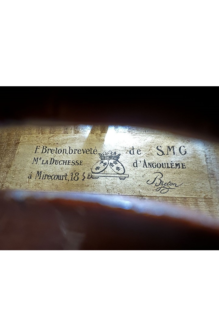 Breton Francois - Mirecour Anno 1830 - 1/2 Geige - G-073k